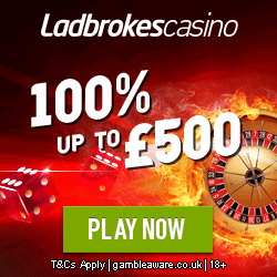 Ladbrokes Casino Promo Code Welcome Bonus