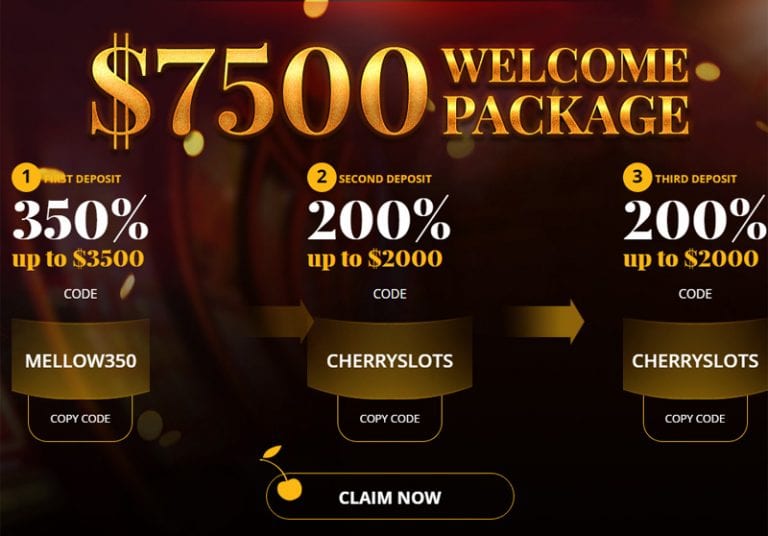 Cherry Gold Casino Bonus Codes